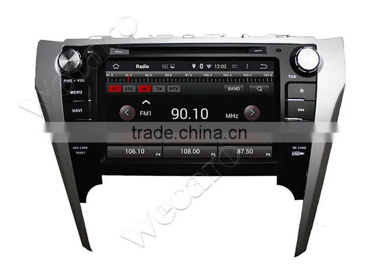 Wecaro WC-TC8016 Android 4.4.4 car stereo 1024 * 600 for toyota camry multimedia gps WIFI 3G playstore 2012-2014
