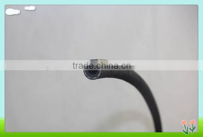 3/16" SAE 100r6 Rubber Hydraulic Hose with Single Braided Fiber