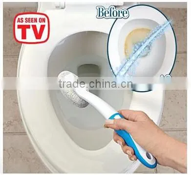 Multi-function Bathroom plastic washing toilet brush/Hard Water Wand