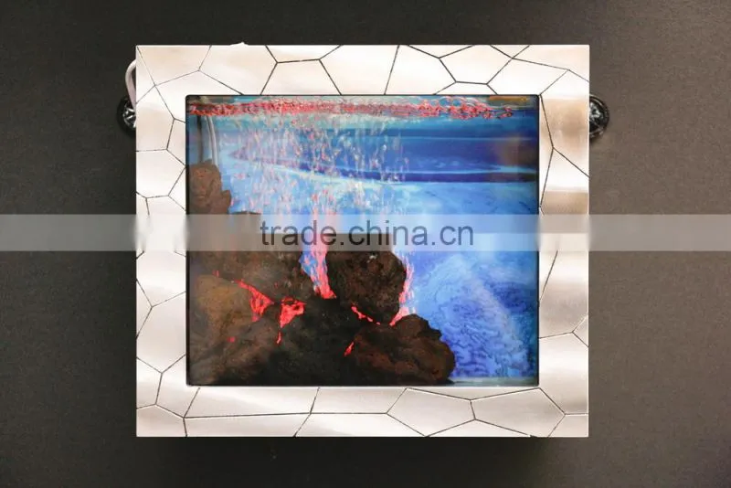 NEW PRODUCTS ALUMINUM FRAME WALL HANGING AQUARIUM,WALL AQUARIUM,WALL MOUNTED FISH TANK