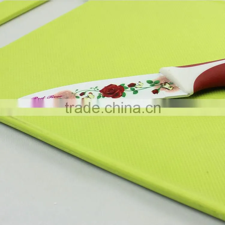 Hot selling non-stick coating knife set
