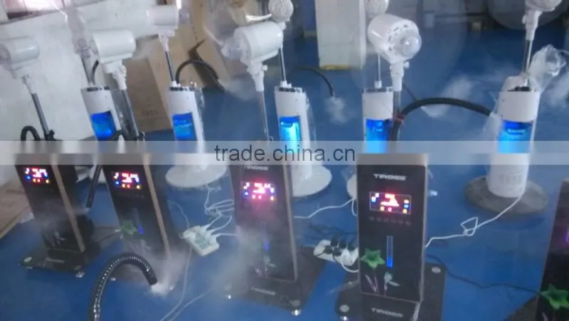 Electric Misting Stand Fan water fan LCD display