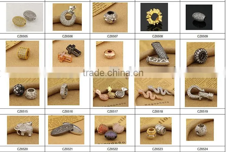 JFH1033-1043 Handmade Cloisonne Beads,Vacuum plating, Color preserving brass lucky charm