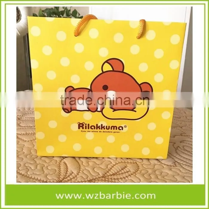 China Manufactures Promotion Paper Gift Bag With Logo Print