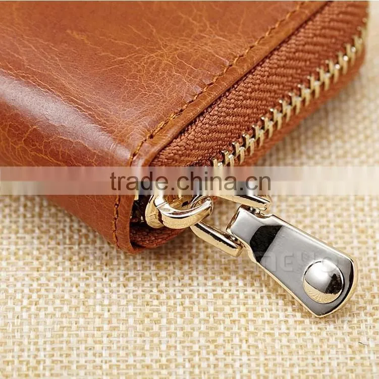 Multifunction men and women zipper key wallet for promotion
