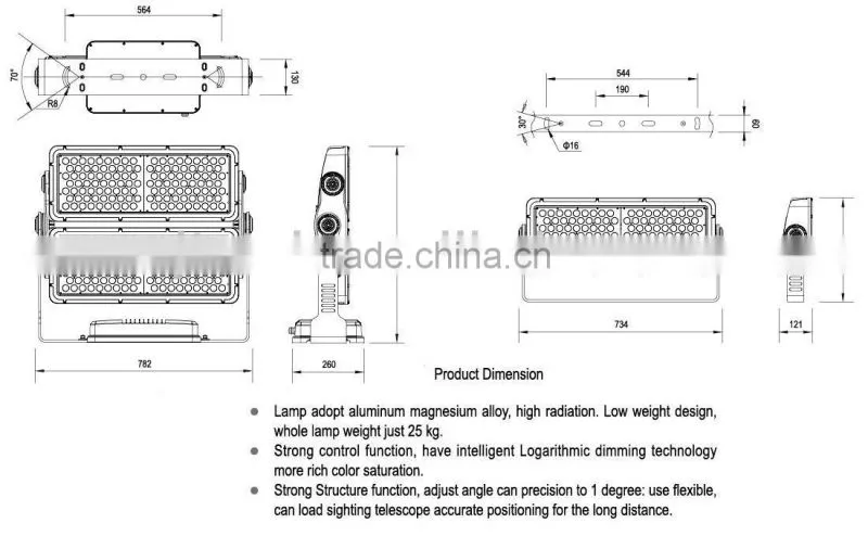 best selling, hangzhou factory, outdoor 500W FLood Lighting, led street light