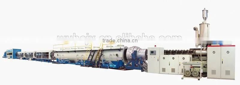 pe pipe extruder