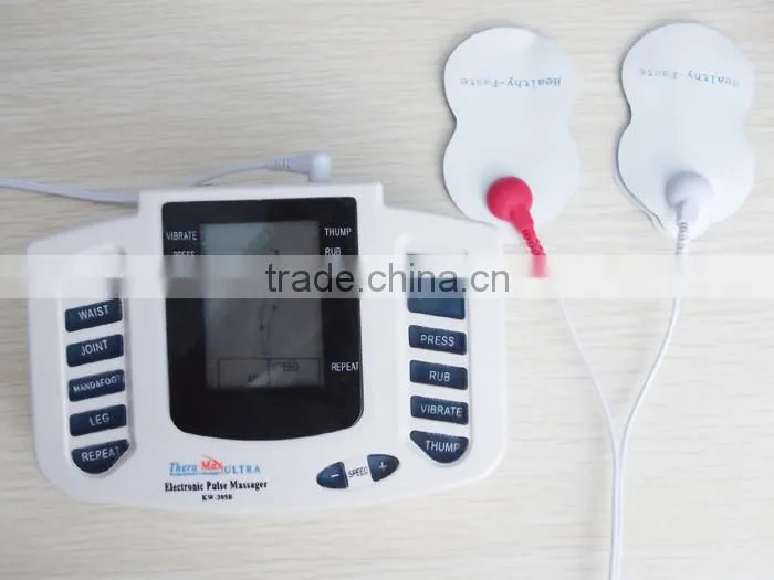 Portable digital therapy electronic pulse massager