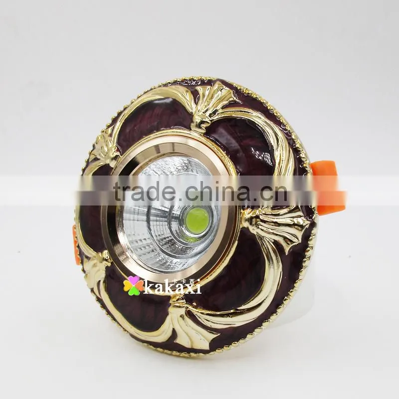 European Pop LED Ceiling Lamp COB 3W 5w Spotlights Resin + Aluminum LED Downlight