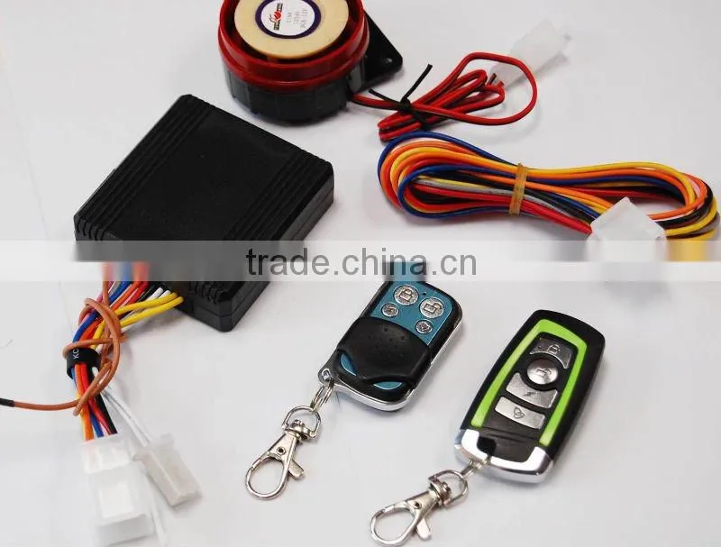 Metal remote Motorcycle alarm system