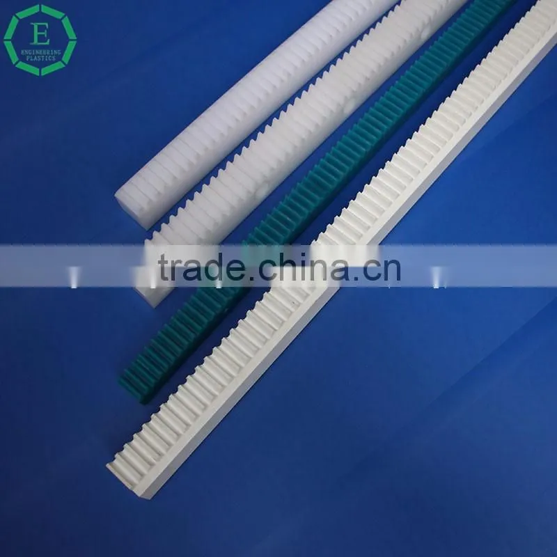 Custom flexible plastic rack gear for sliding gate pom gear rack and pinion
