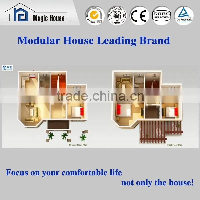 Patented Foam Cement Panel Prefabricated Villa House