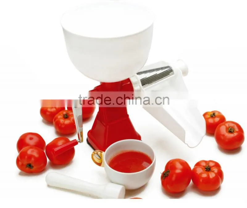 ABS+S/S+PP 41*20*35 Best selling products small tomato paste making machine/manual juicer/tomato slow juicer