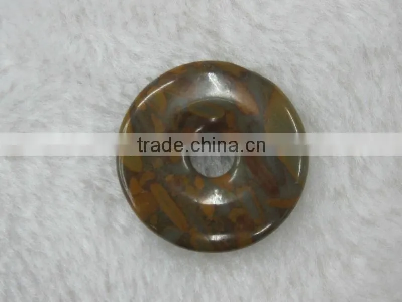Wholesale New Unakite Jasper donut gemstone for jewelry decoration hot sale item in Thailand
