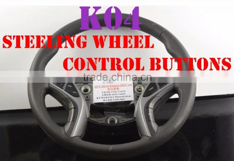 For HYUNDAI ELANTRA bluetooth kit car refit racing steering wheel