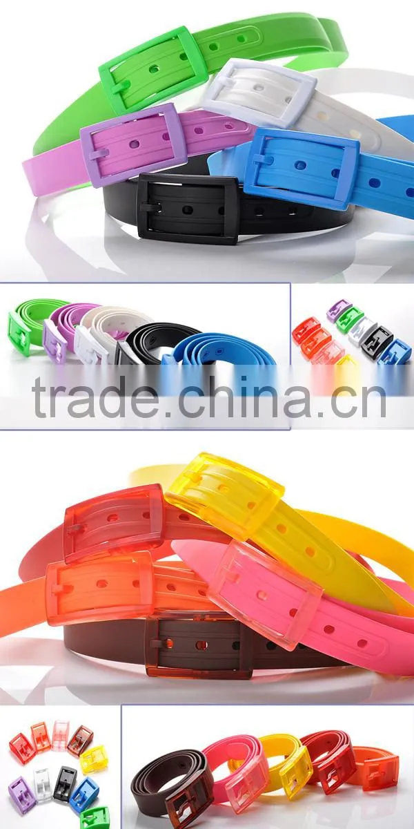 Eco-friendly Silicone Rubber Belt Adjustable Rubber Belt