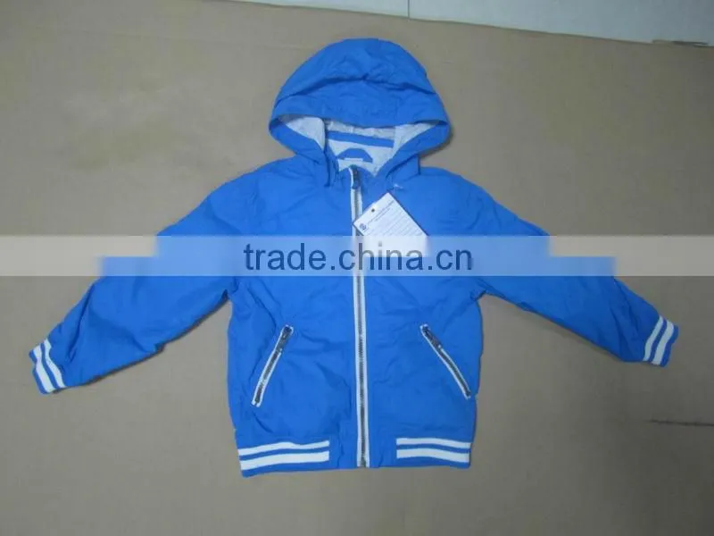 2013 new boy spring jacket light jacket 65%nylon 35%polyester