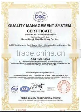 High-frequency drum screen with ISO certificate