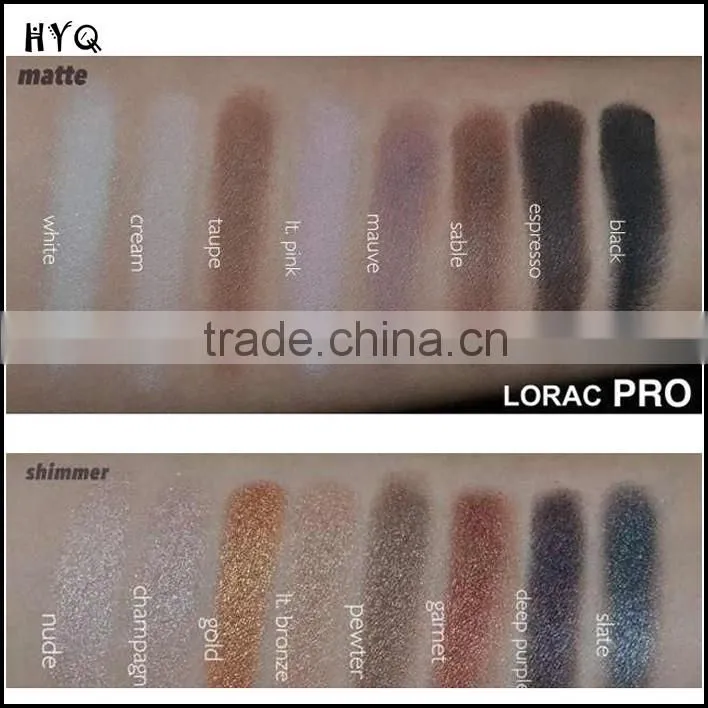 LORAC PRO PALETTE 16 colors smoky makeup eyeshadow palette + Eye base set