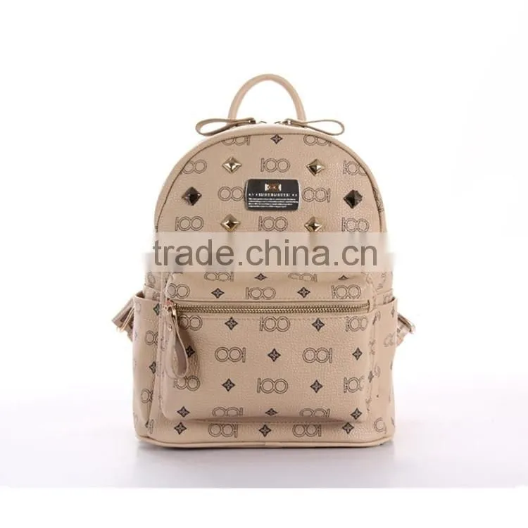 logo print high school musical school bags backpack