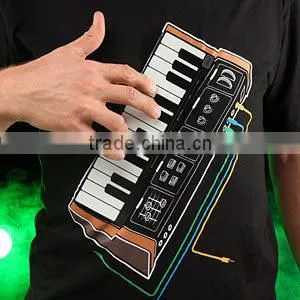 Flashing T-shirt / EL T-shirt / T-Qualizer 3D T shirt