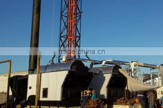 hand wood boiler with complete accessories