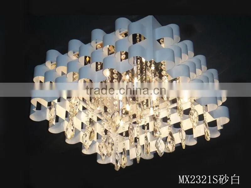Square luxurious High quality Italian style crystal chandeliers MX2321M