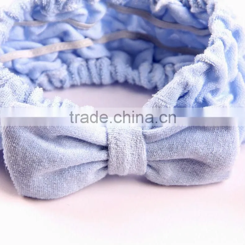 Pink color microfiber hair bands for sale