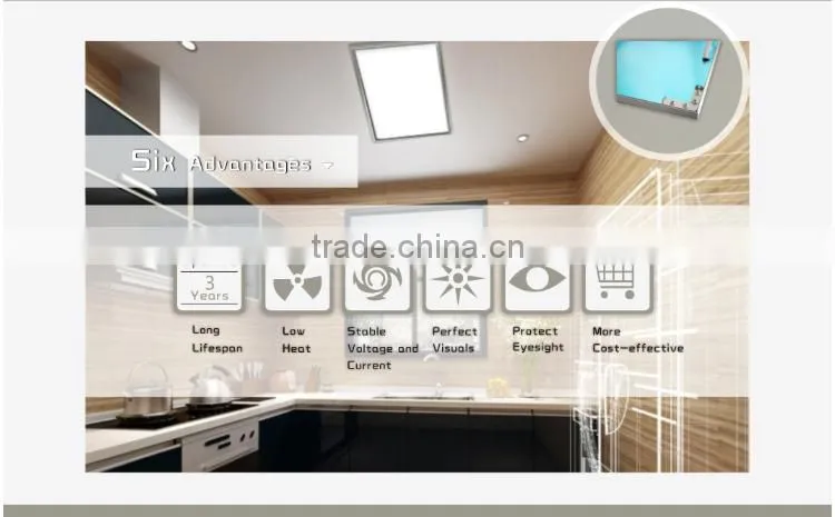 ultra thin led panel light 300*1200mm 36-60 w