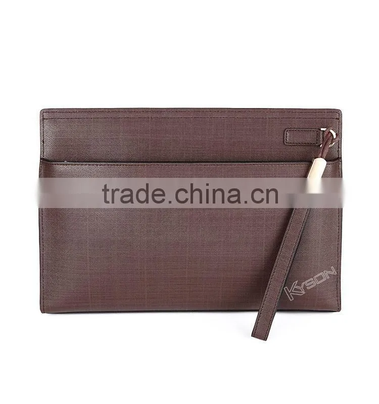 Mens Pure Leather Branded Wallet Luxury Clutch Bag For Men