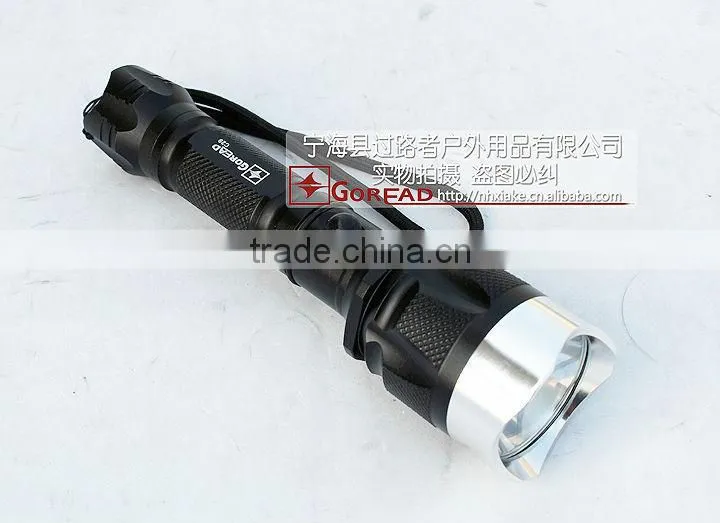 Goread C29 3W high bright rechargeable LED flashlight