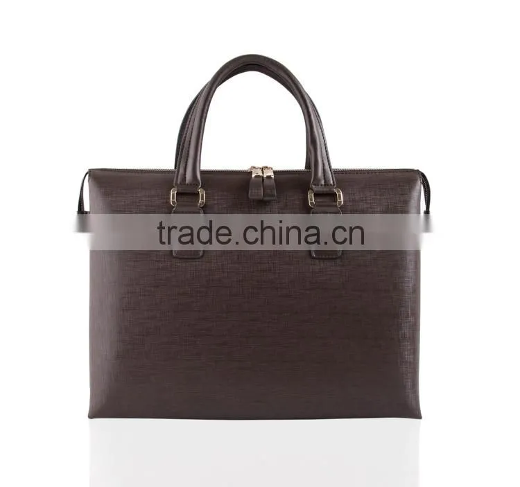 3 colors bag choice, Business design messenger bag with double zipper bag