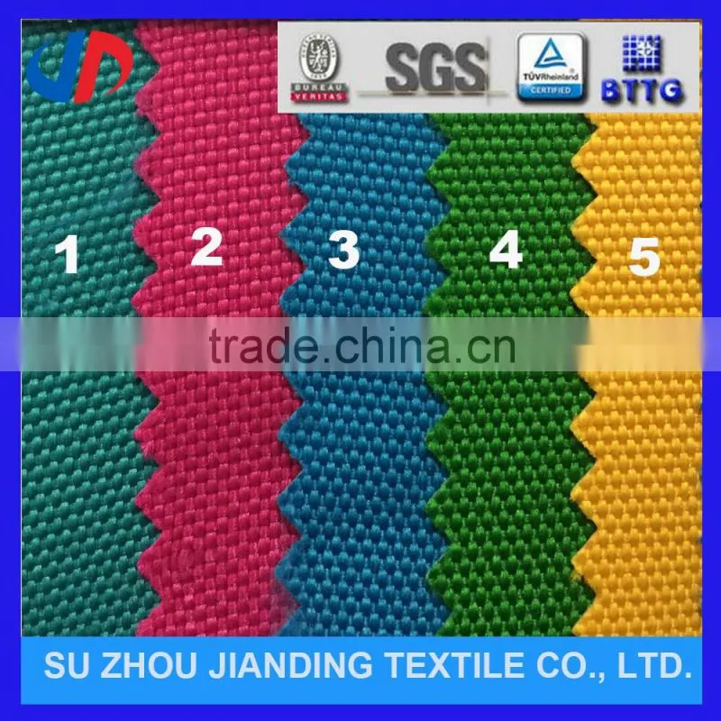 900d polyester oxford fabric pu coated for backpack