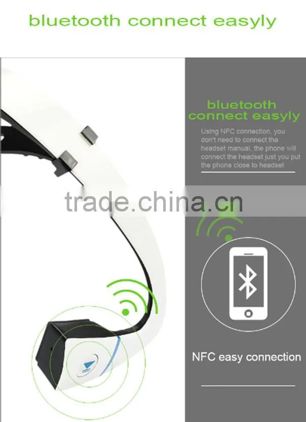 2016 hot sale Wireless Bone sport conduction Headphone Headset