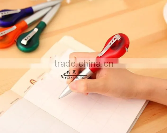 Promotional multiple use pen with ruler , Measuring tape ballpoint pen