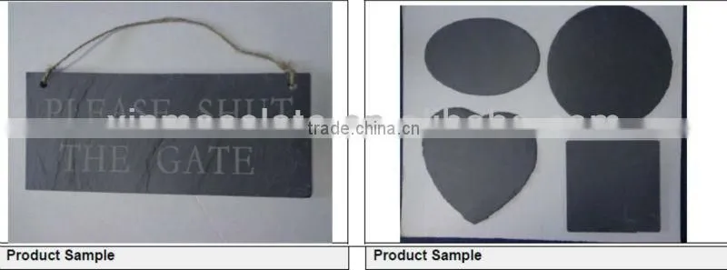 Lovely Heart Shaped Slate Table Mats as Gifts for Foodies