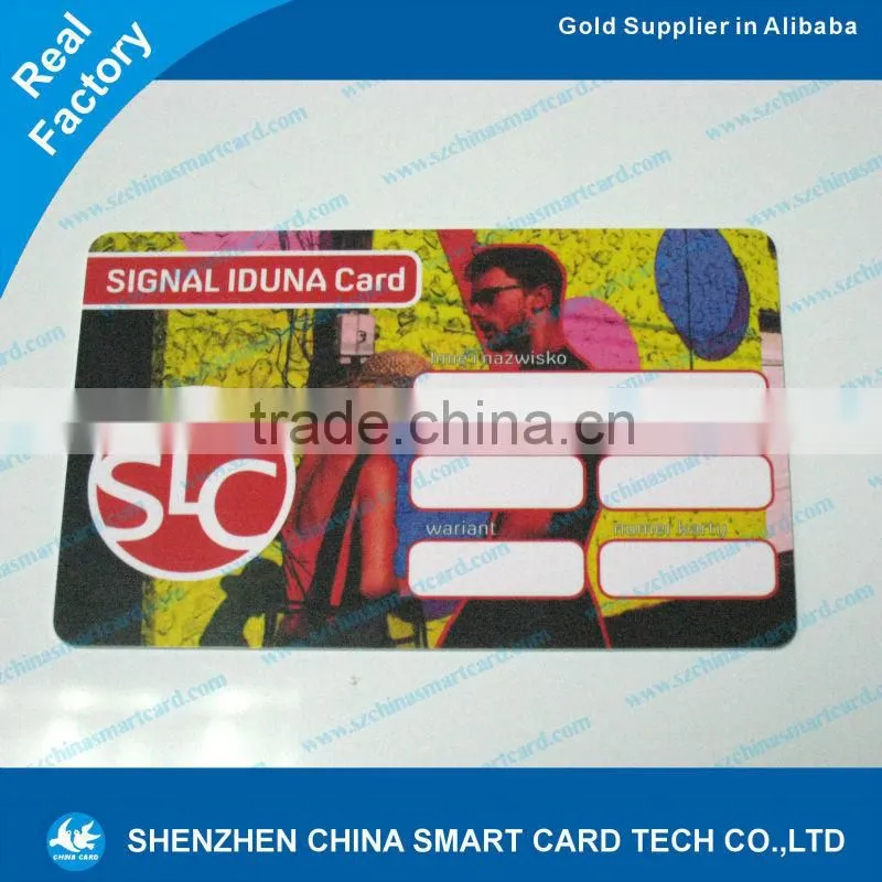 cr80 plastic pvc prepaid card money card
