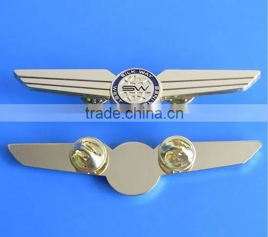 UK and Pakistan cross national flag lapel pin badge