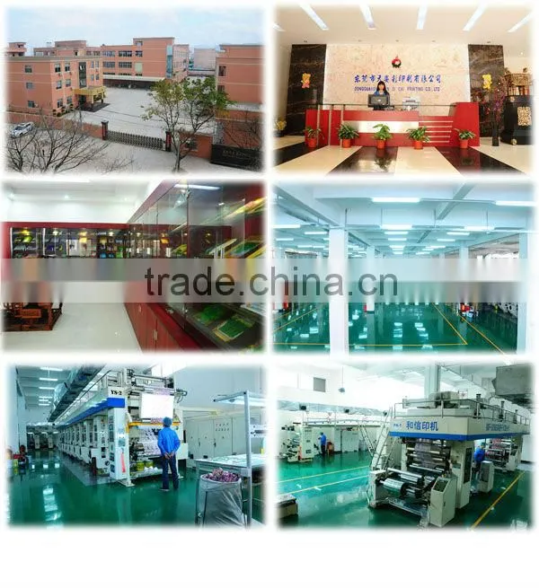 Plastic custom print flexible material bopp holographic film