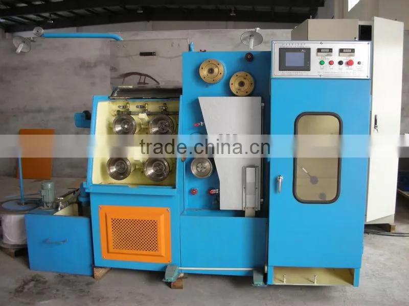 HT-22DT Copper Fine Wire Drawing Machine with continuous annealer