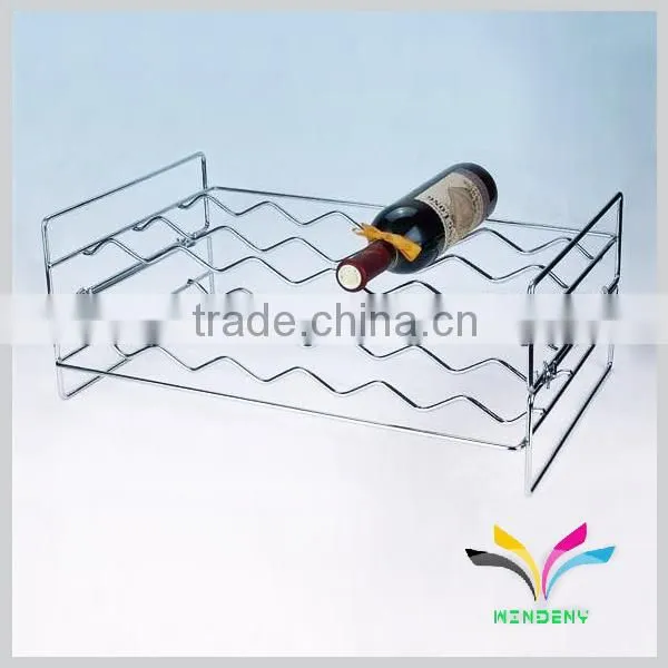 Smart design metal beer beverage display racks cooler