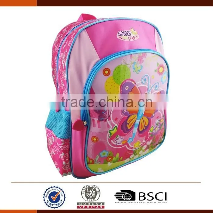 Cartoon PVC Kids School Bags for Girls