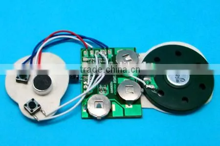 Mini Recordable Sound Module /Voice Recorder Sound Chip For Holiday Greeting Card