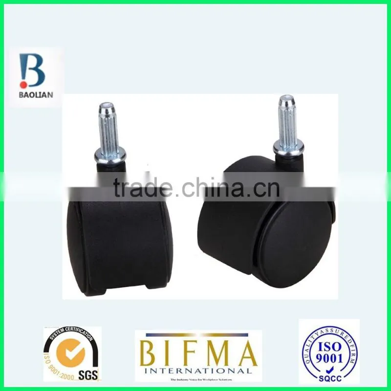Cheap durable 30mm nylon swivel light-duty caster for furniture