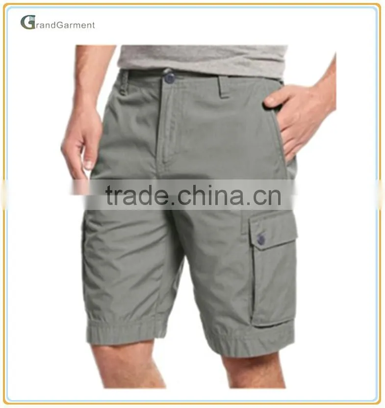 Wholesale Cargo Style 6 Pockets 3/4 Mens Short Pants