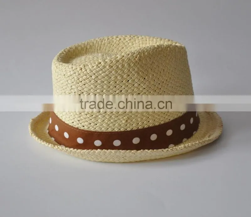 Custom design factory price men straw hat
