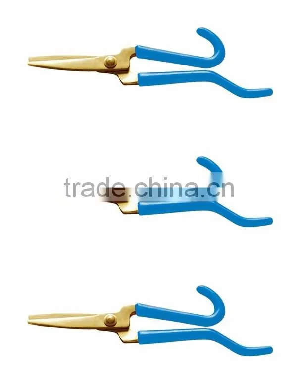 Non sparking hand tool shears