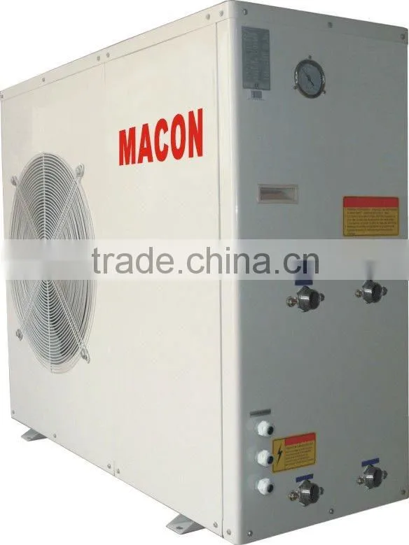 Air source multi-function heat pump heating system family using R410a