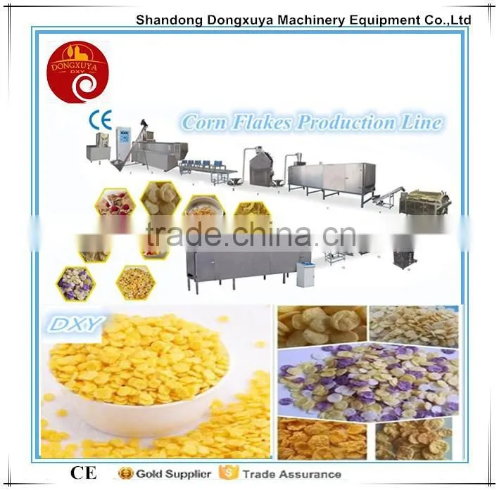 China High Quality Automatic Corn Flakes Processing Line/Production Line