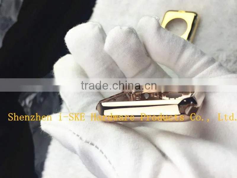 factory I-SKE stainless steel 18kt rose gold for apple watch housing